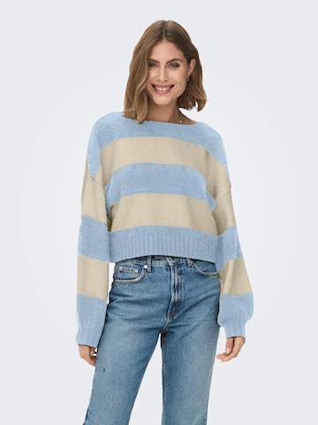ONLY Sweater 'Aya' in Blue: front