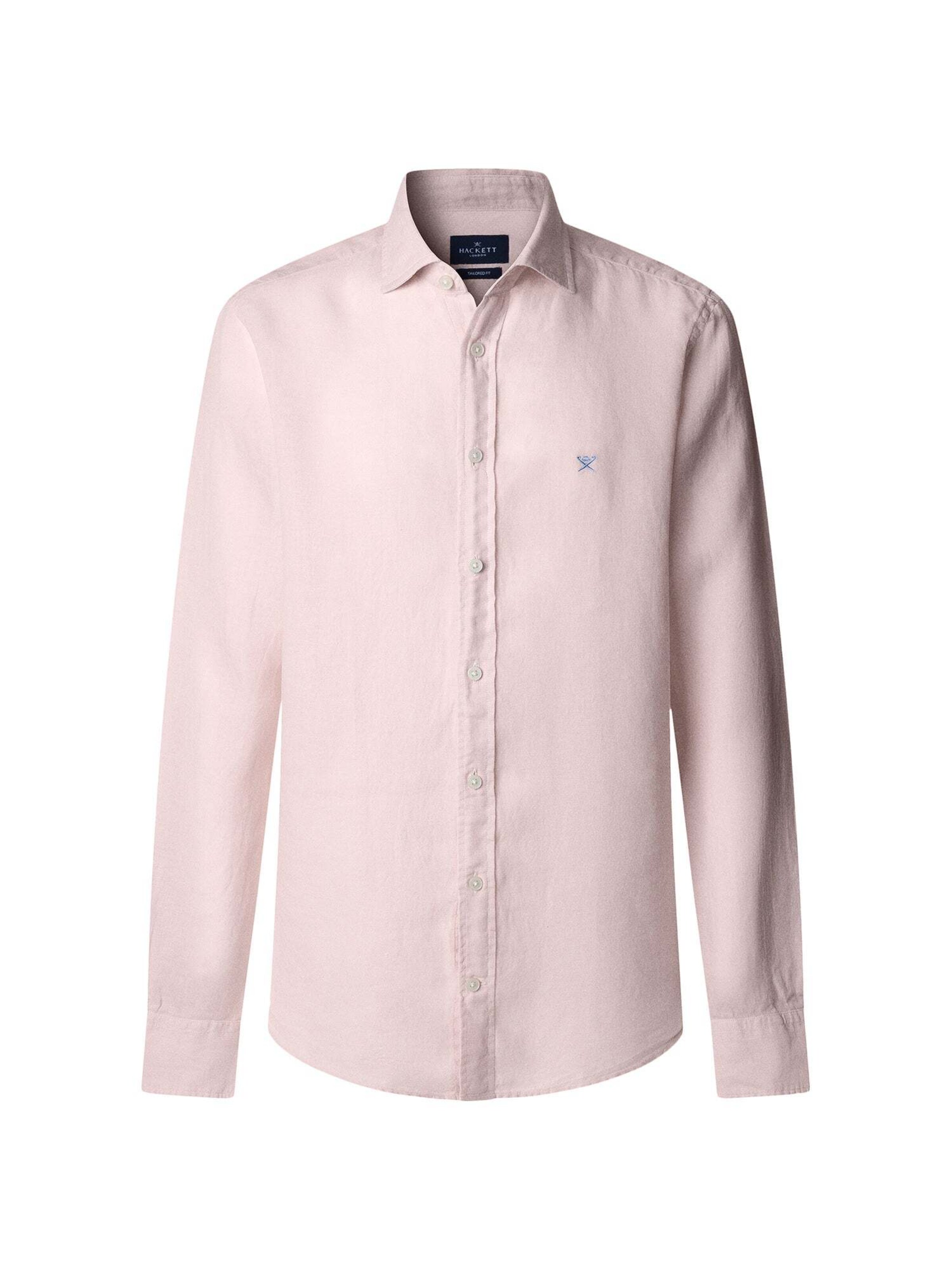 Hackett London Button Up Shirt 'Ess' in Pink: front