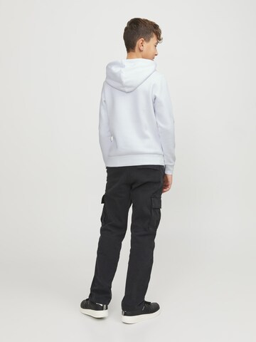 Jack & Jones Junior Sweatshirt 'Steel' in Wit