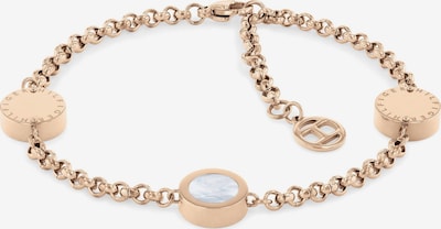 TOMMY HILFIGER Bracelet en or / blanc, Vue avec produit