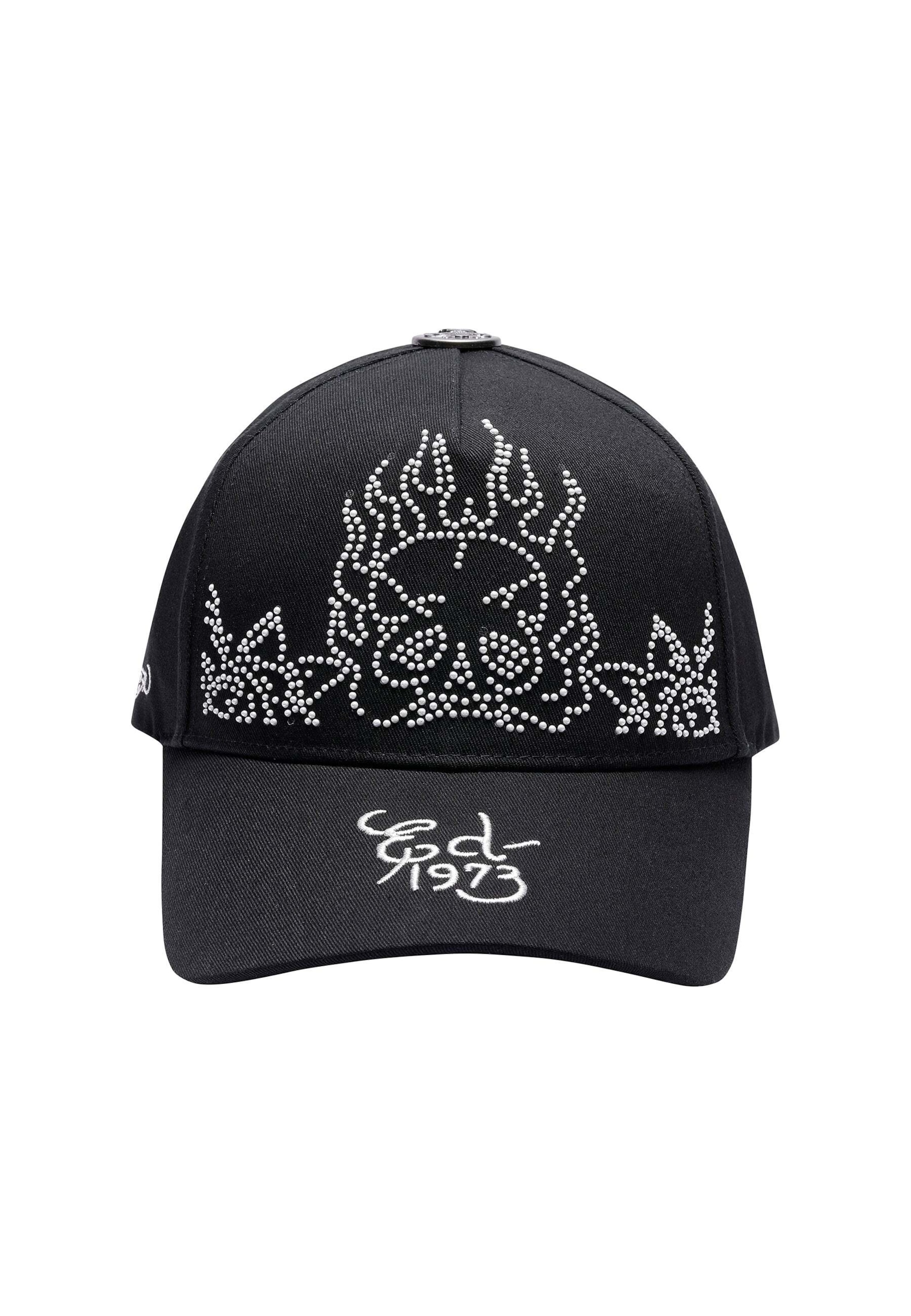 Ed Hardy Hætte 'Lucky Dragon' i sort