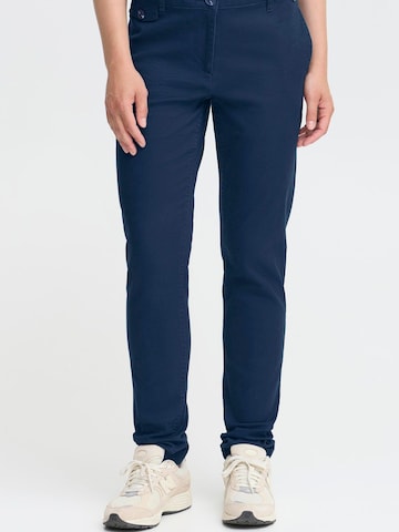 Oxmo Regular Chino 'Iben' in Blauw