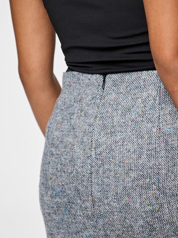 PIECES Rok 'Polly' in Blauw