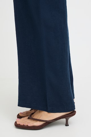 Wide Leg Pantalon 'BYFalakka' b.young en bleu