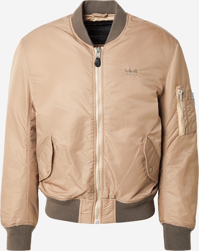 Demisezoninė striukė 'MACAMPSRS' iš Schott NYC, spalva – smėlio spalva / brokato spalva, Prekių apžvalga