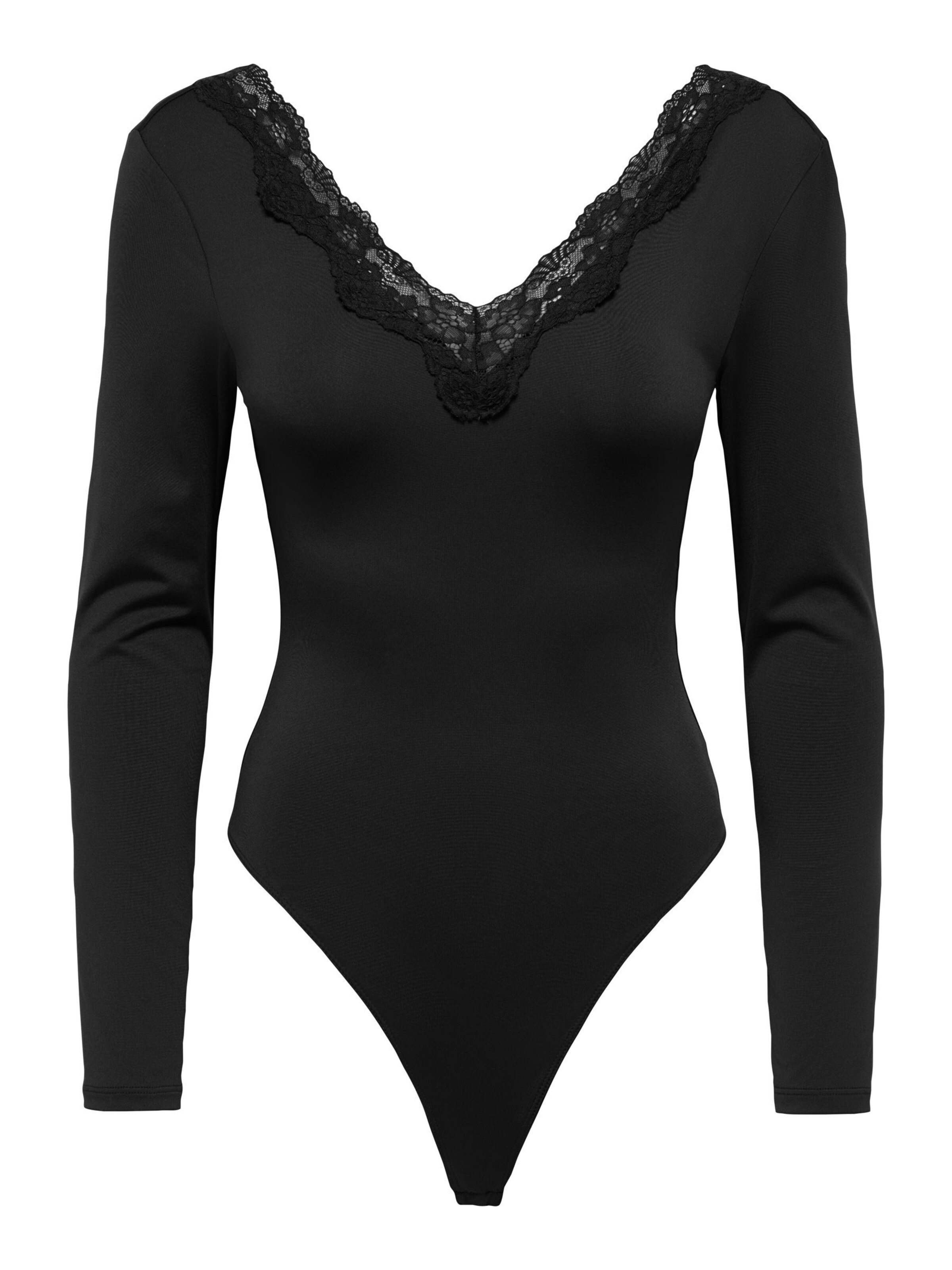 ONLY Bodysuit in Black: front