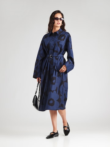 Robe-chemise 'JÄLKI' Marimekko en noir