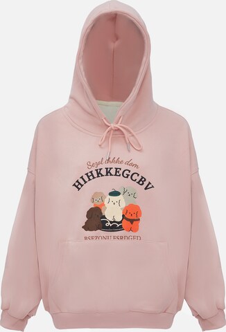 HOMEBASE Sweatshirt in Roze