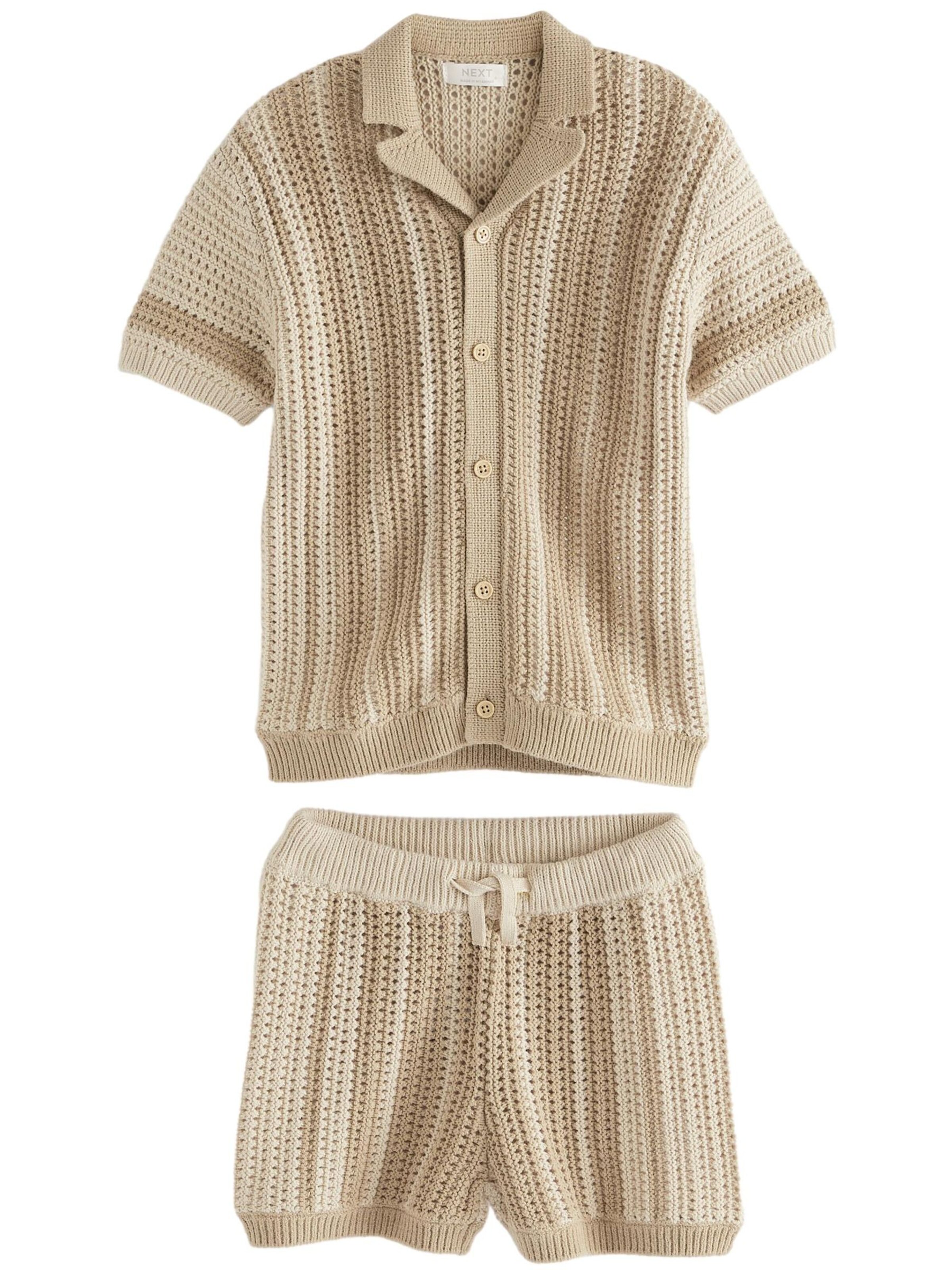 Next Komplet | bež barva: sprednja stran