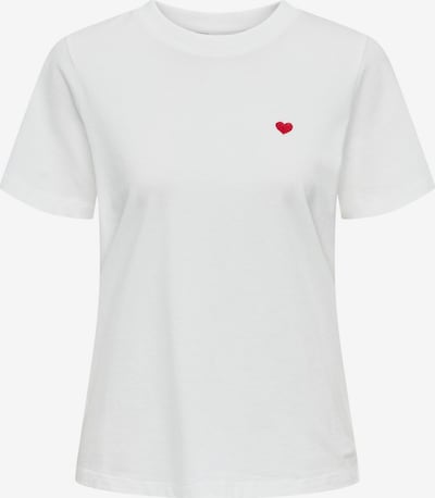 JDY T-Krekls 'JDYPISA', krāsa - sarkans / balts, Preces skats