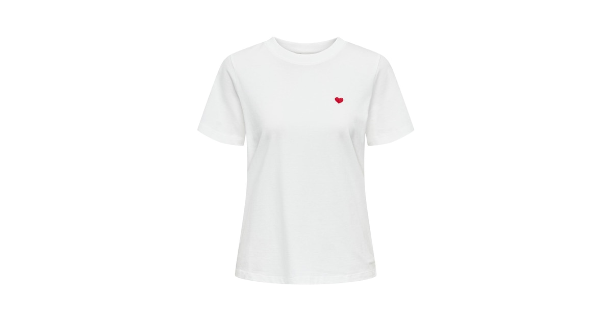 JDY T-Shirt 'JDYPISA' in Weiß