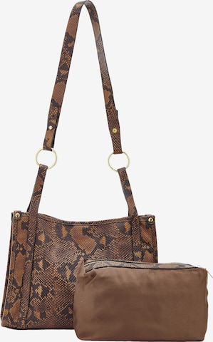 FELIPA Shoulder bag in Brown: front