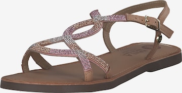 GIOSEPPO Sandals '68223' in Brown: front