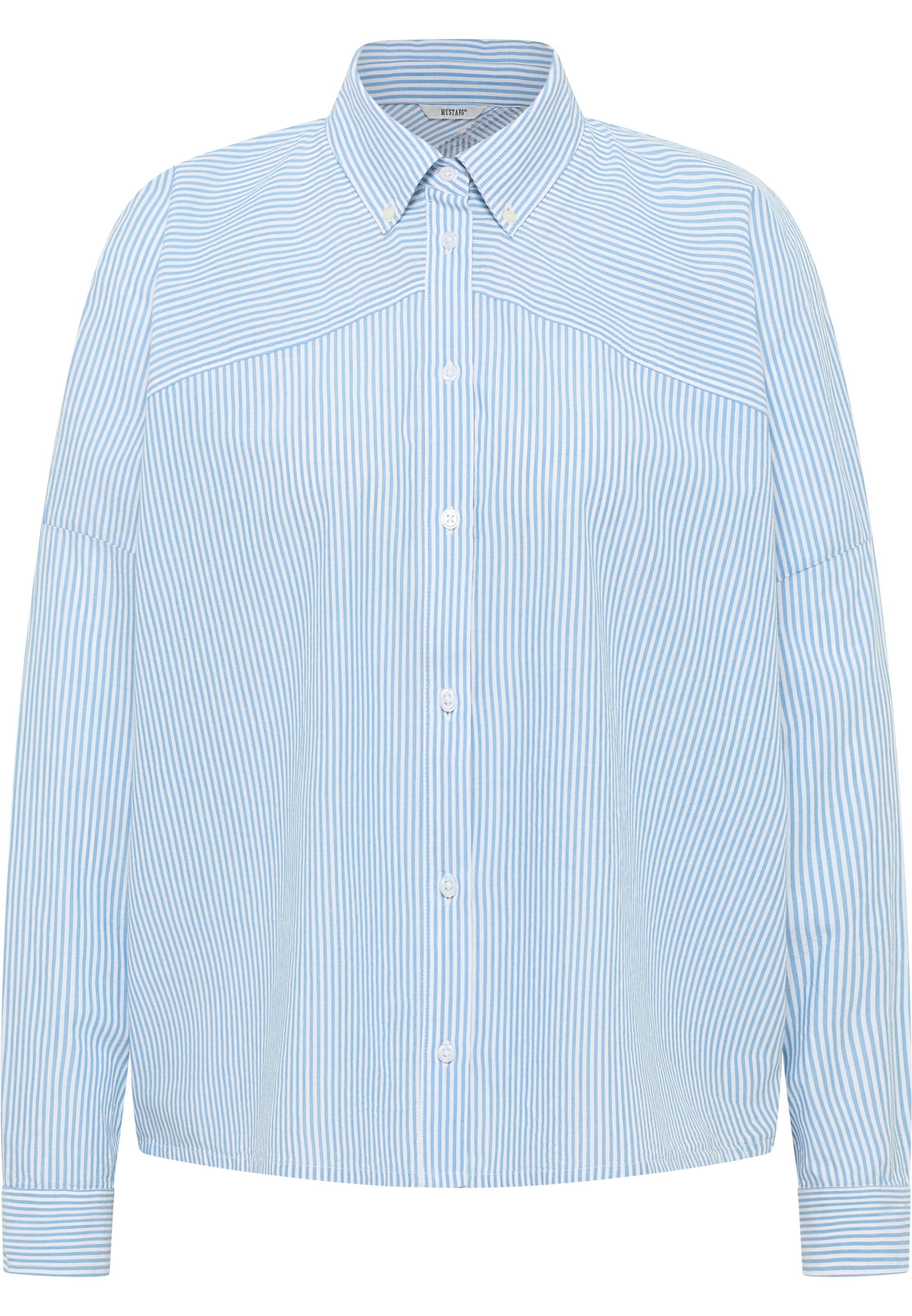 MUSTANG Blouse 'Ruby' in Blue: front