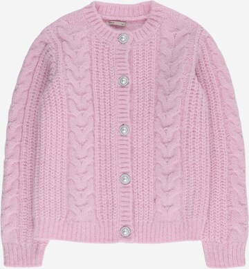 KIDS ONLY Gebreid vest 'Lola' in Roze: voorkant