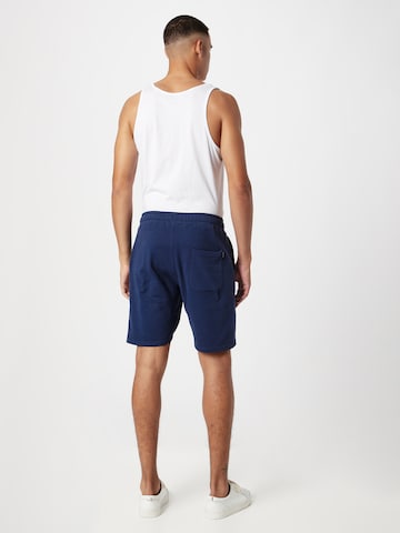 BLEND Regular Shorts in Blau