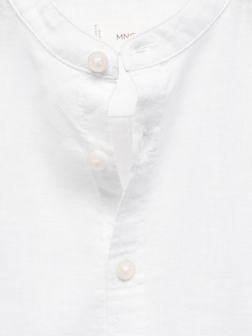 MANGO KIDS Regular fit Button Up Shirt 'ALBERTB' in White