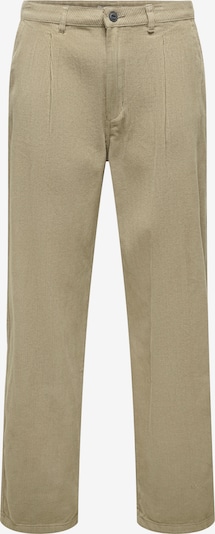 Only & Sons Pleat-front trousers 'ONSTOBY' in 44/30 in Cappuccino, Item view