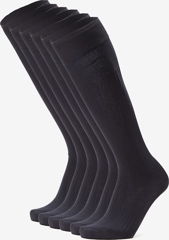 Ciocca Kniekousen in Blauw: voorkant