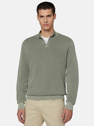 Boggi Milano Sweater in Green: front