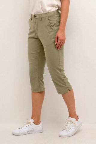 Skinny Pantalon 'Brita' CULTURE en vert