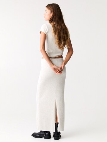 Jupe Pull&Bear en beige