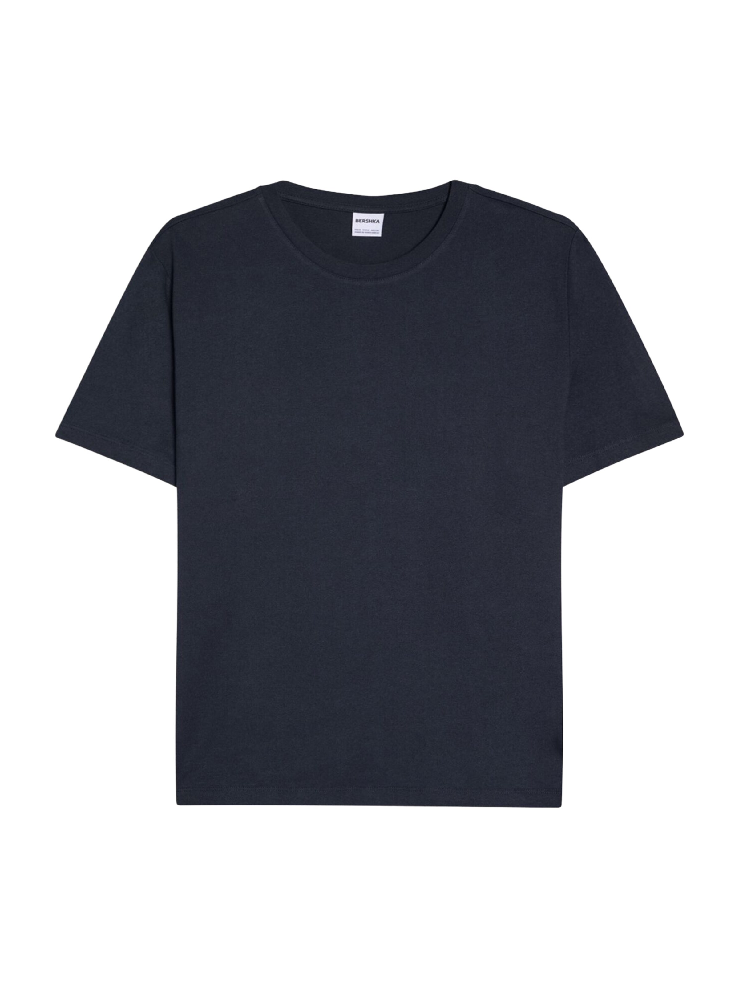 T-Shirt Bershka en bleu : devant