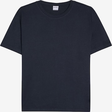 T-Shirt Bershka en bleu : devant