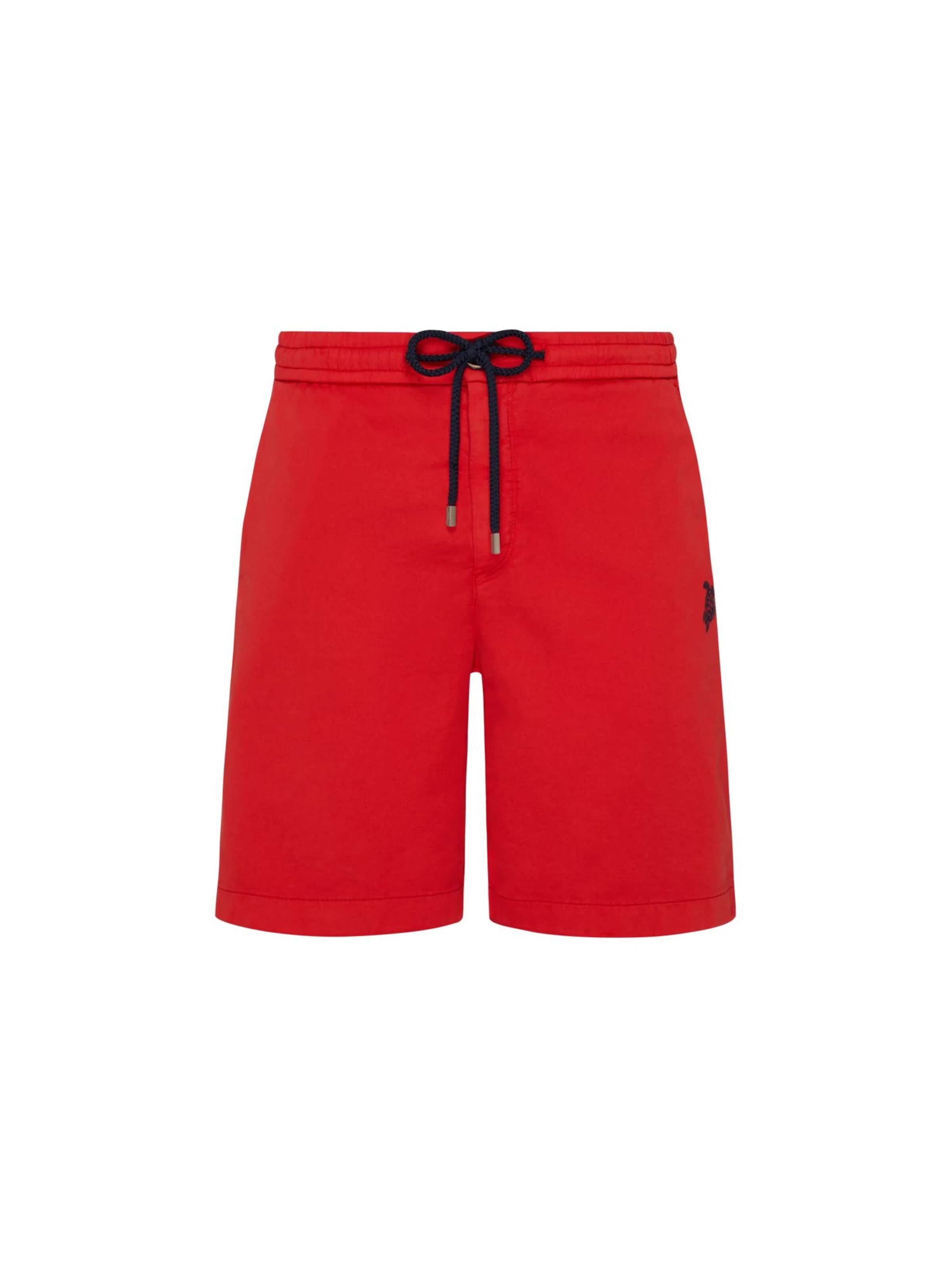 Regular Pantalon Vilebrequin en rouge : devant