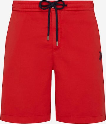 Regular Pantalon Vilebrequin en rouge : devant