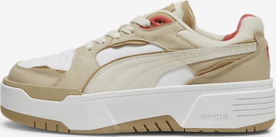 PUMA Baskets basses 'CA Flyz No' en beige / crème / blanc, Vue avec produit