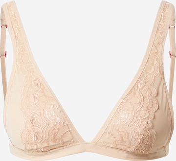Triangolo Reggiseno di Scandale éco-lingerie in beige: frontale