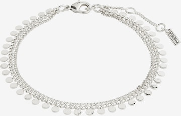 Pilgrim Armband 'Bloom' in Silber: predná strana