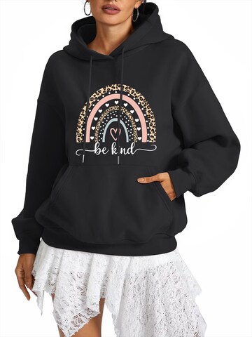 GORHEY Sweatshirt in Zwart