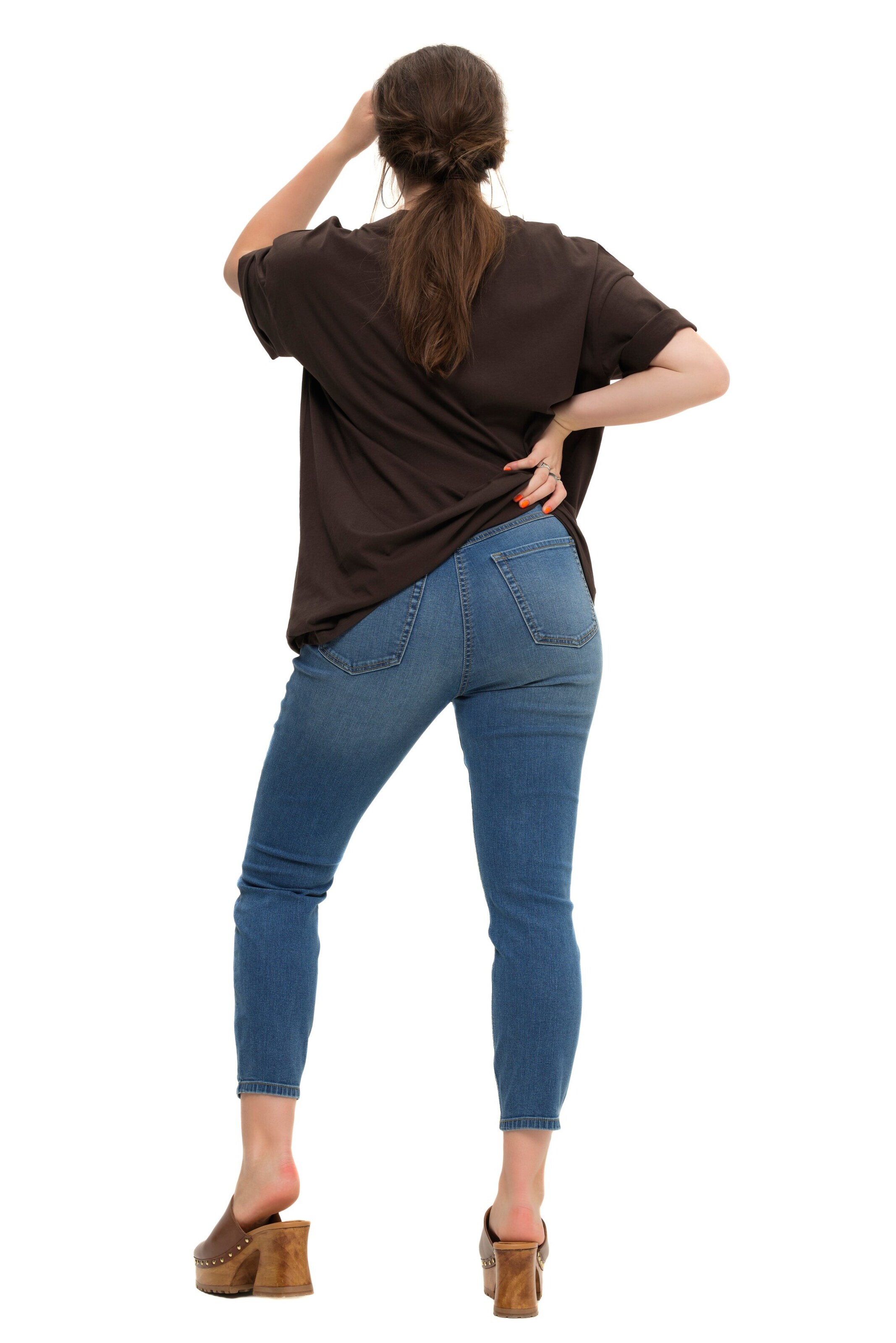 Studio Untold Skinny Jeans in Blau