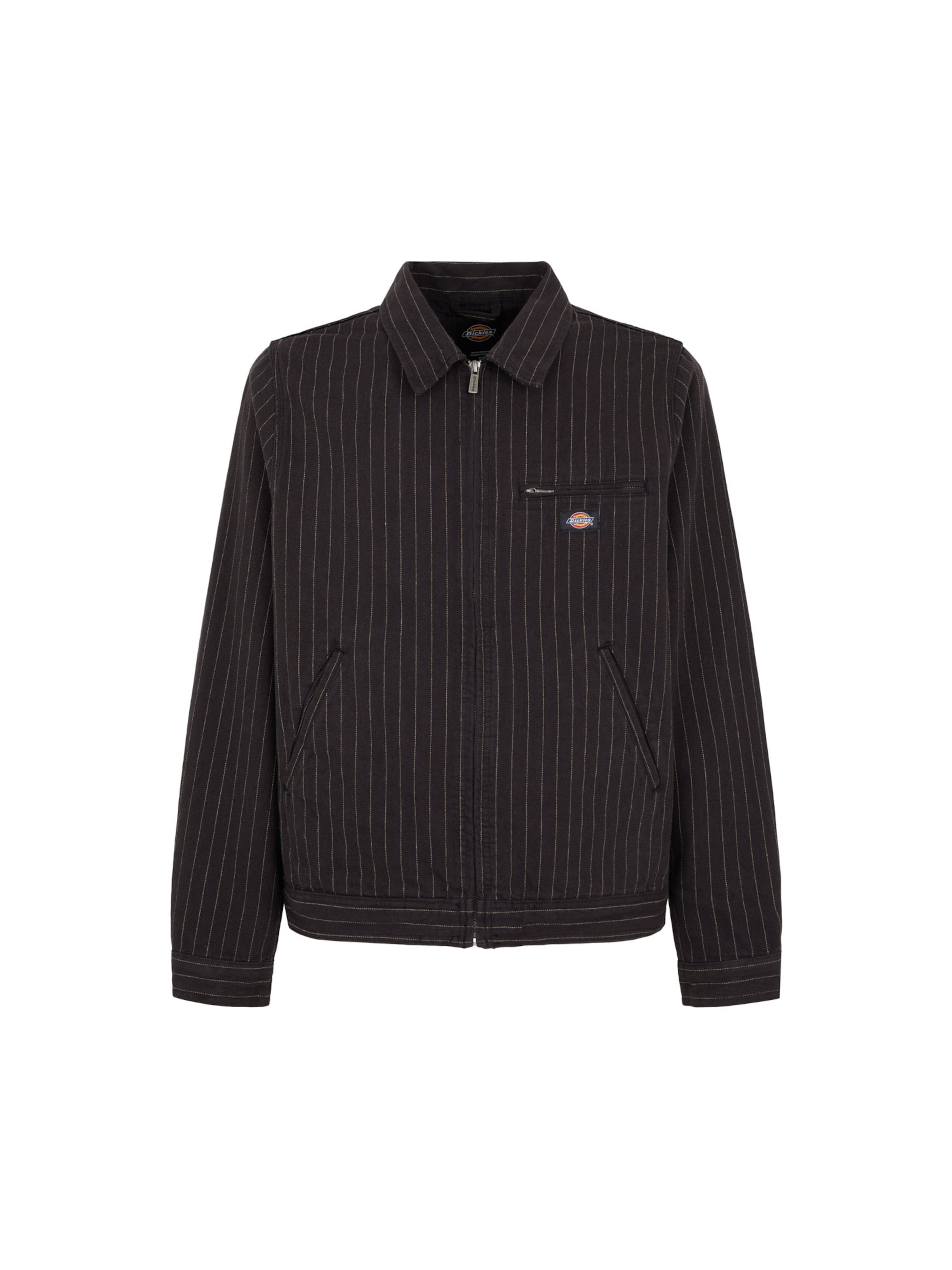 DICKIES Přechodná bunda 'Service Painter' – černá: přední strana