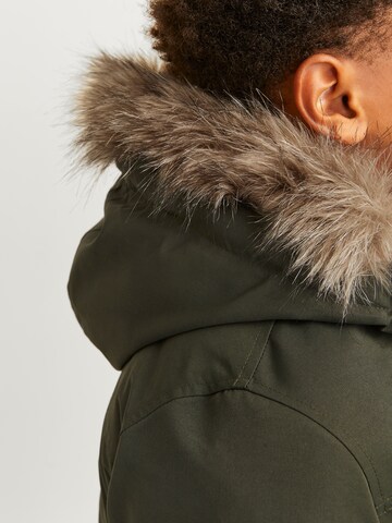 Jack & Jones Junior Winter Jacket in Green