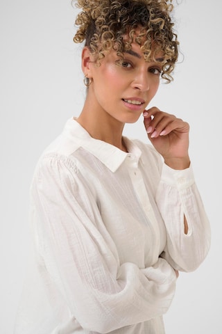 Cream Shirt 'CRTina' in White