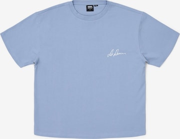 Dr. Denim Shirt 'Bace Tee' in Blau: Vorderseite