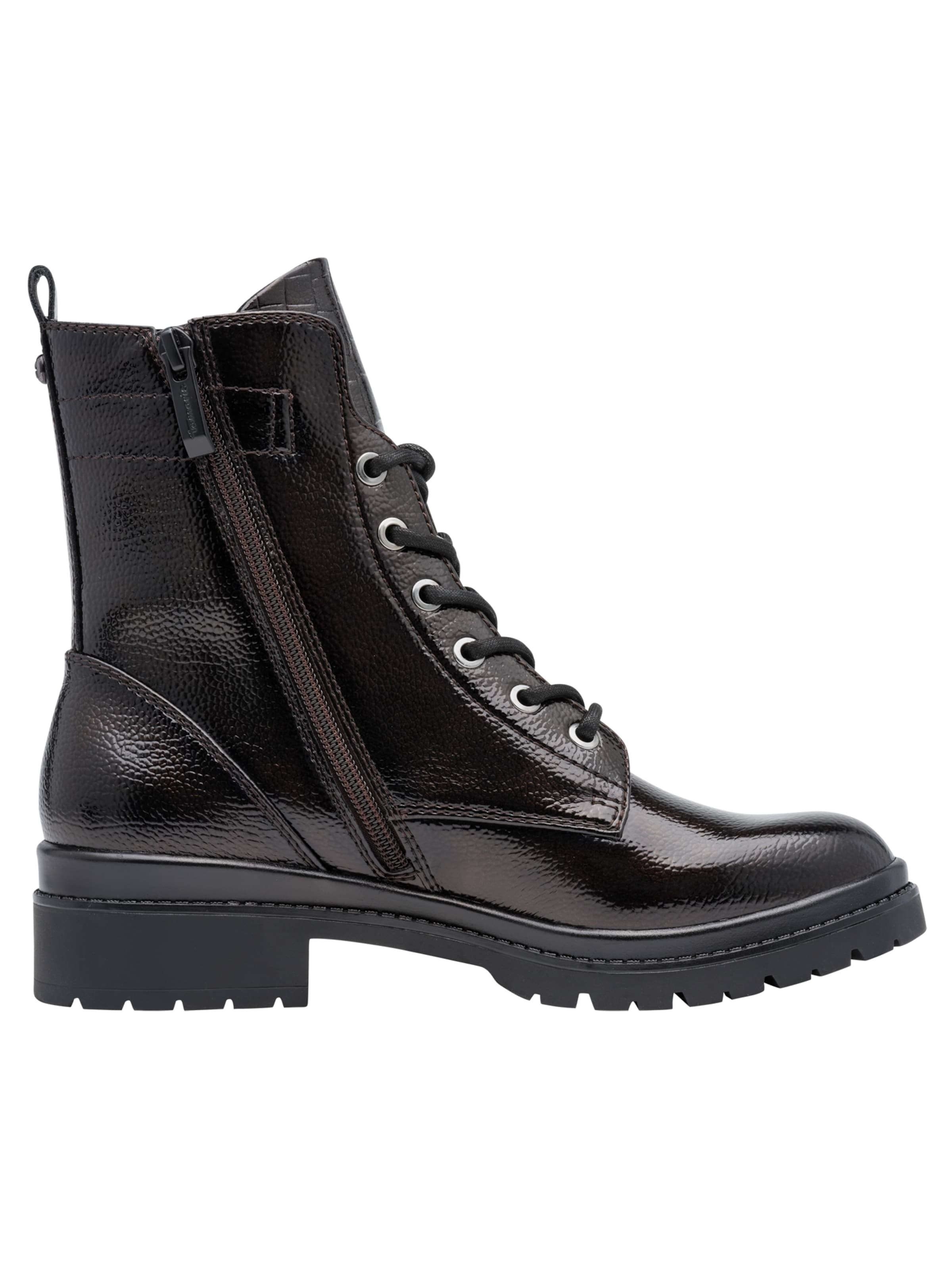 Bottines à lacets Tamaris en marron