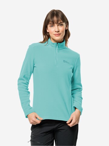 JACK WOLFSKIN Sporttrui 'TAUNUS' in Blauw: voorkant