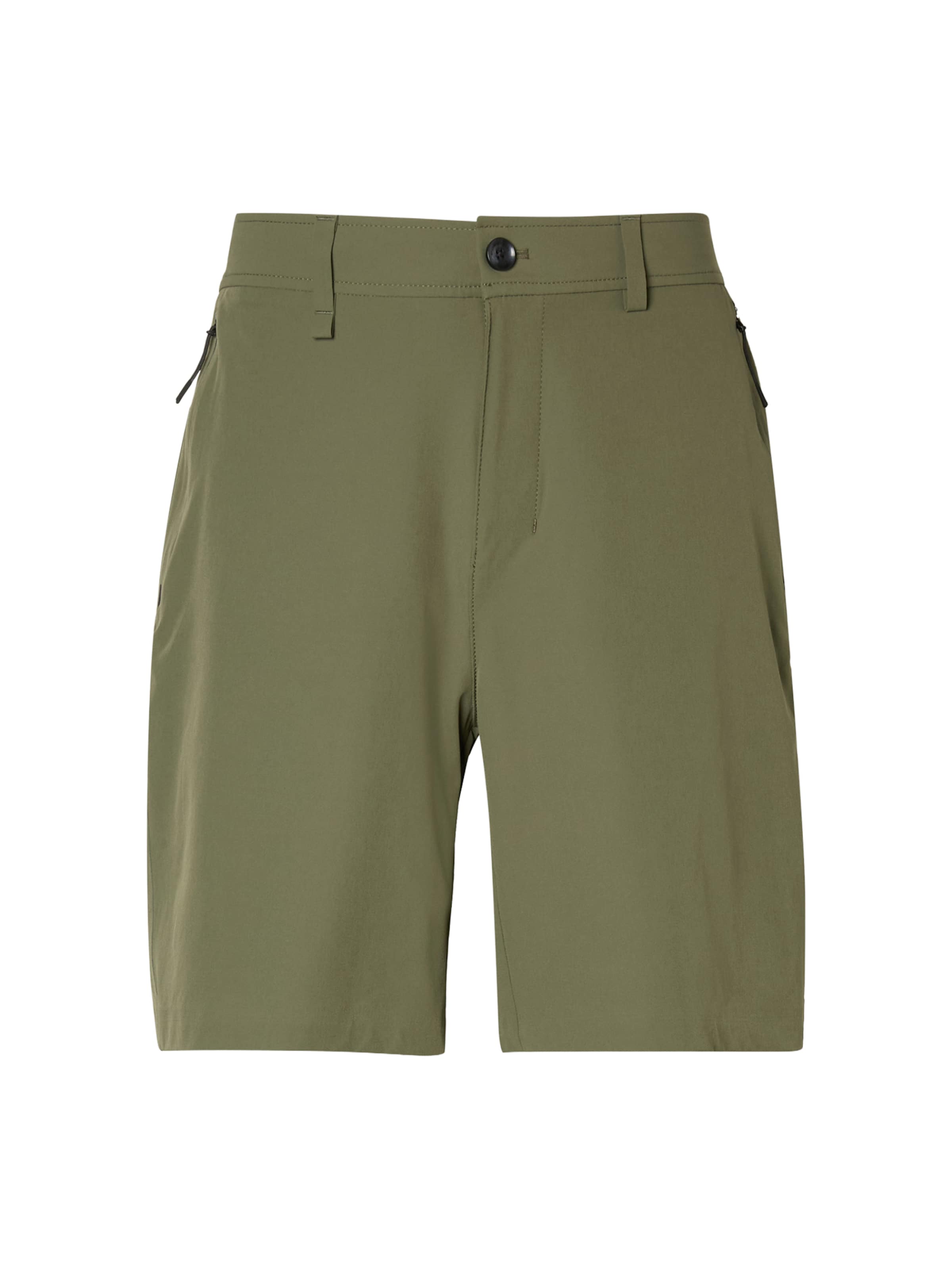BOSS Regular Trousers 'Spirit70' in Green: front