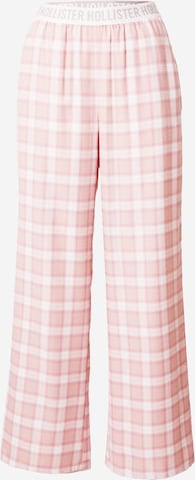 HOLLISTER - Calças de pijama em rosa: frente