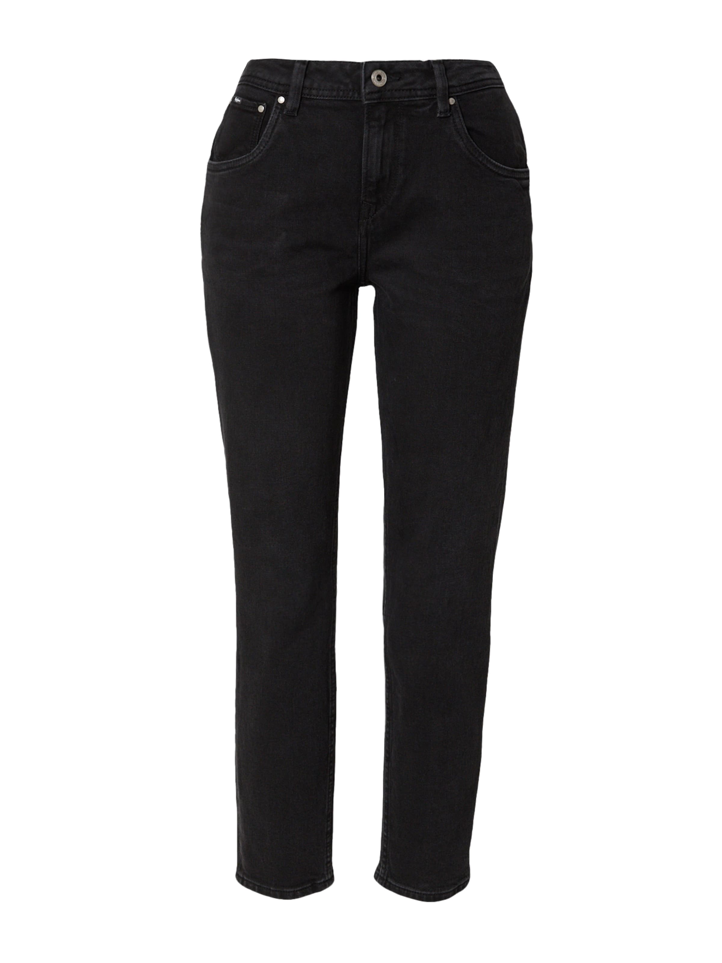Jean 'Violet' Pepe Jeans en noir : devant