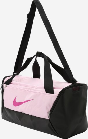 NIKE Sports bag in Pink: front