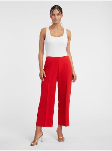 Orsay Wide Leg Hose in Rot