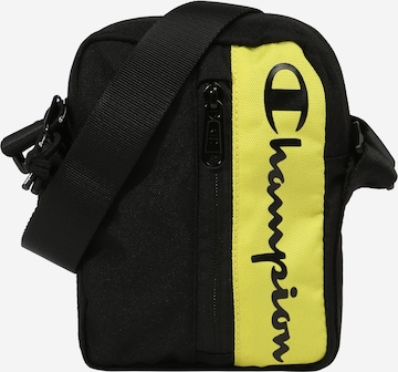 Champion Authentic Athletic Apparel Crossbody Bag in Black: front