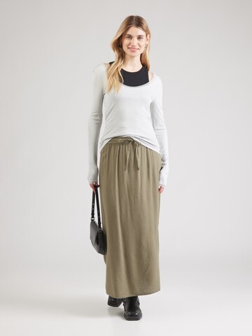 PIECES Skirt 'PCPIA' in Green