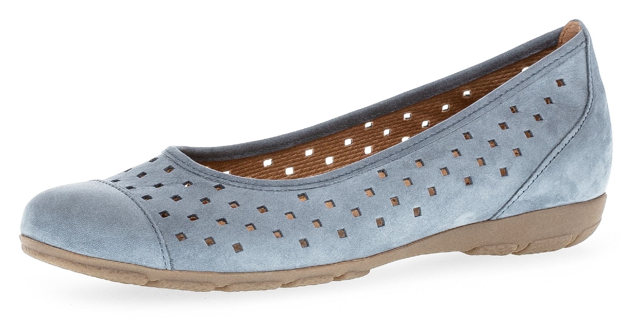 GABOR Ballerina in Blau: Vorderseite