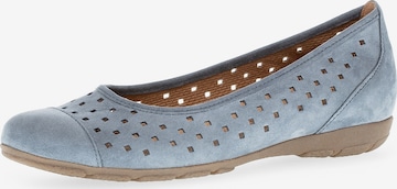 GABOR Ballerina in Blau: Vorderseite